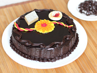 Choco Truffle Cake For Rakshabandhan