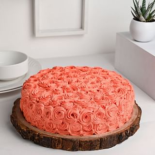 Rosey Cake Of Love: Send Cake Online