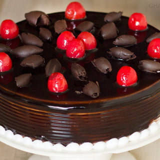 Zoom View of German Black Forest Cake